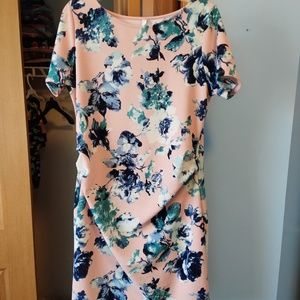 Pink Blush maternity dress